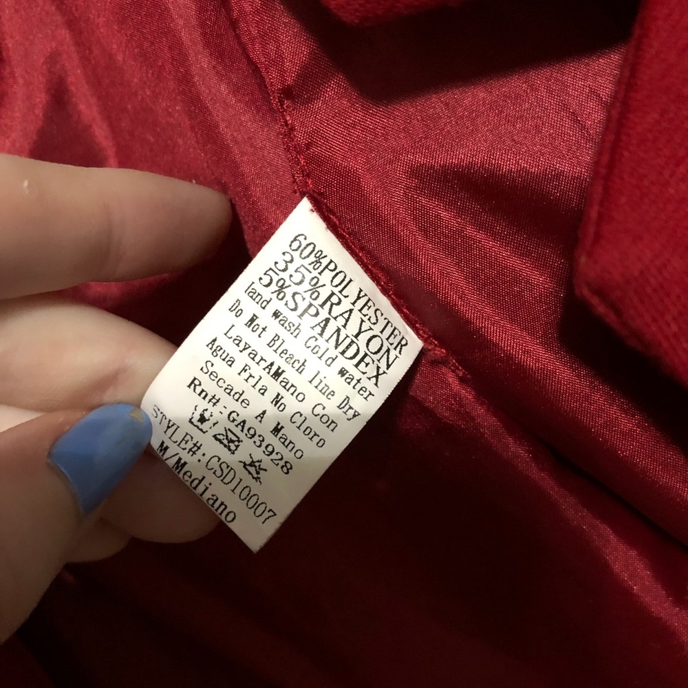 Red blazer - Picture 3 of 9